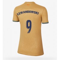 Barcelona Robert Lewandowski #9 Fußballbekleidung Auswärtstrikot Damen 2022-23 Kurzarm